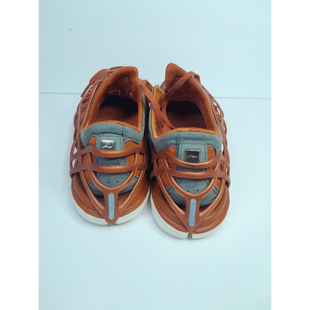 RARE Li Ning The Mix Caged Running Shoes Men's 8 Copper Tan Brown Vtg - Picture 6 of 9